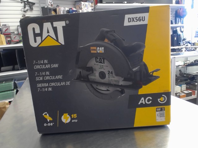 Scie circulaire cat a fils