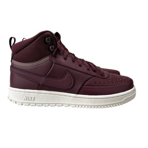 Mid winter burgundy shoes