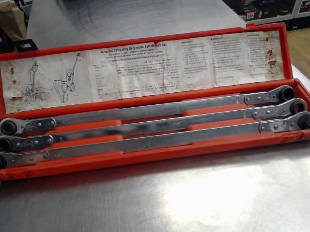 Kit de ratchet serpentine 3x