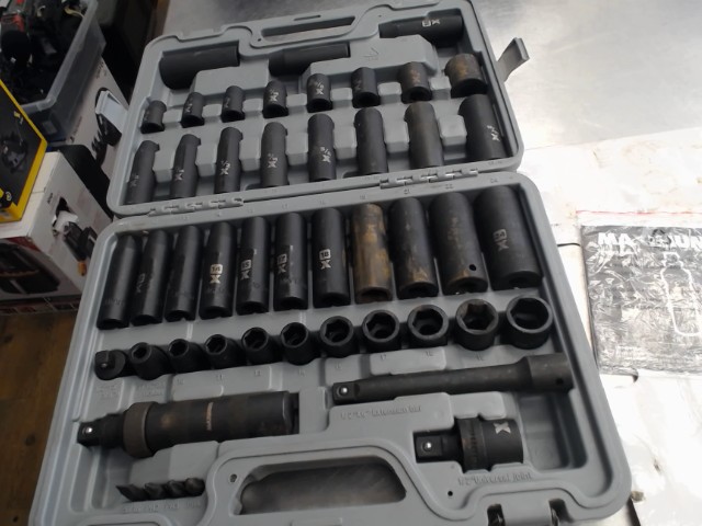 Set de douille a impact maximum