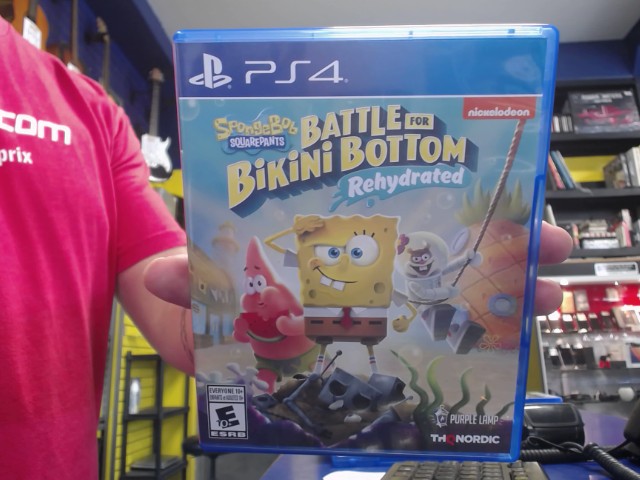 Spongebob battle for bikini bottom