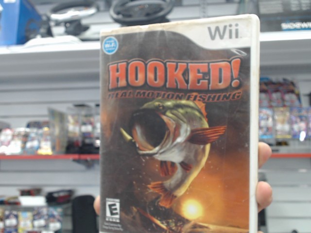 Hooked real motion fishing