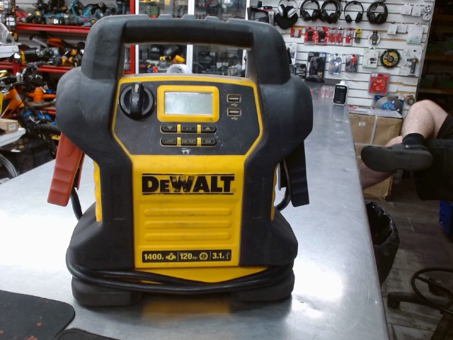 Jump starter portable dewalt compresseur