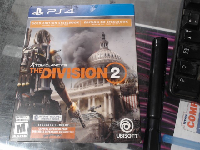The division 2 (gold edition steelbook)