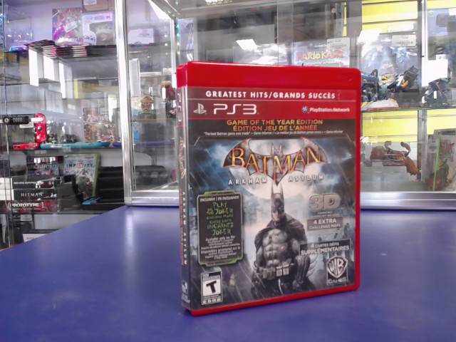 Batman arkham asylum game of the year