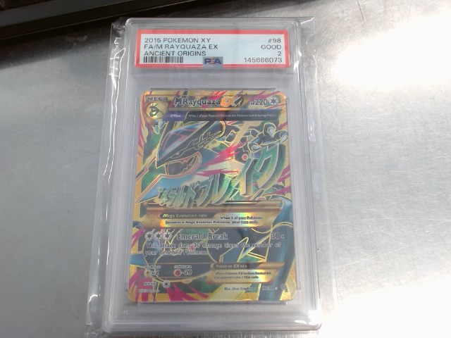 Rayquaza xy ancient origins psa 2