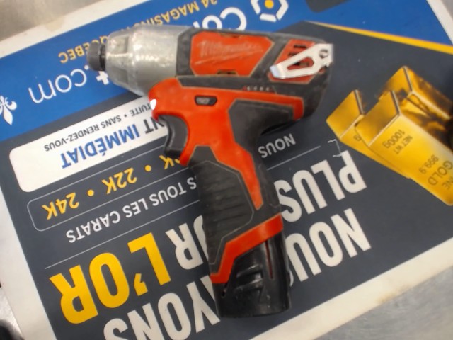 Impact-driver 1/4 12v +batt