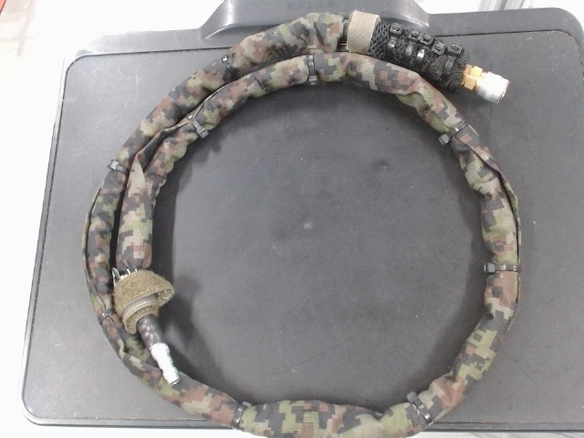 Braided air line airsoft w camo protect