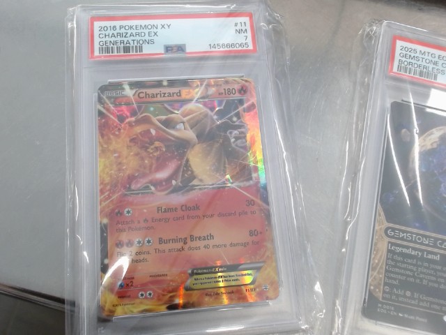 Charizard ex generation psa 7