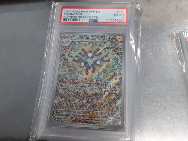 Magneton surging sparks etb promo psa 8