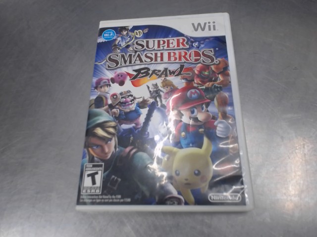 Super smash bros brawl wii