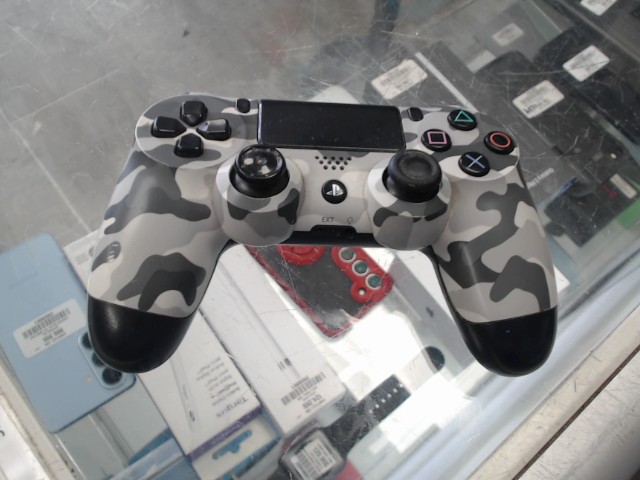 Manette de ps4 colori militaire noir bla