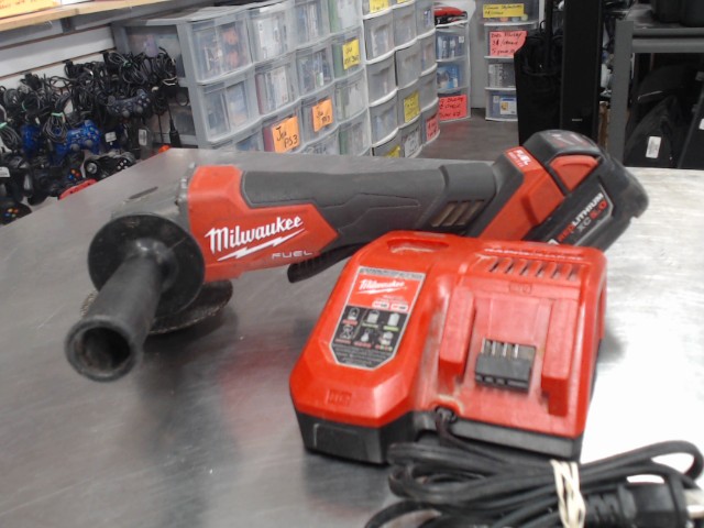 Grinder 18v+batt(5.0ah)+chargeur