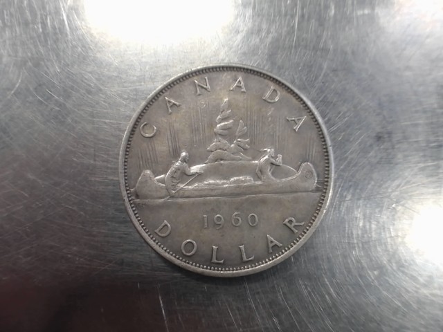 Canada 1960 1$ dollar silver