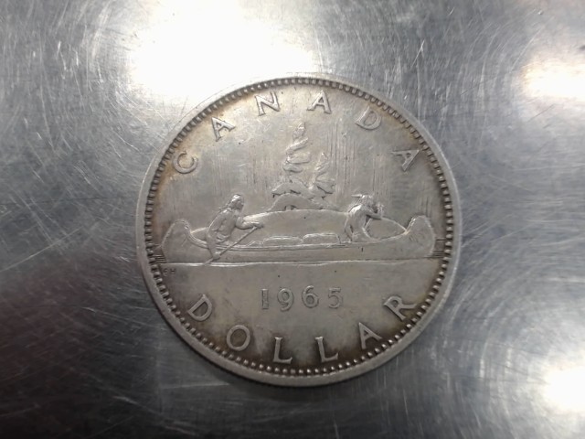 Canada 1965 1$ dollar silver coin