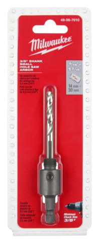 3/8 shank hole saw arbour