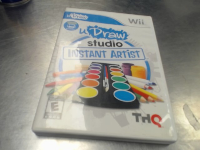 U draw studio instant artist wii