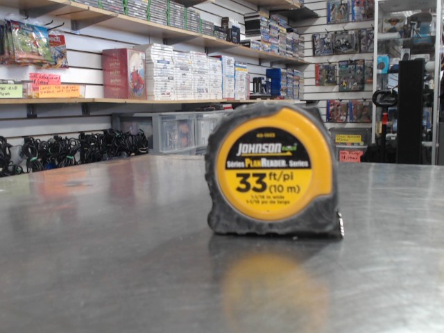 Tape a mesurer 33pied      
