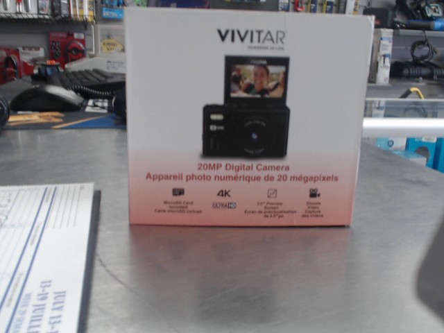 Camera digital vivitar 20 megapixel
