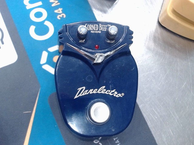 Pedal reverb