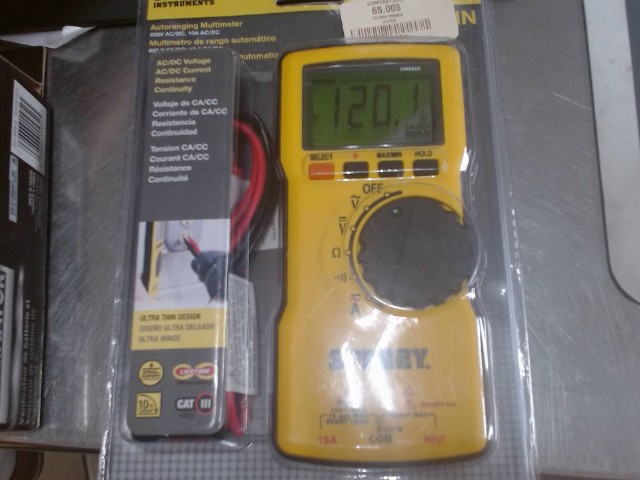 Autoranging multimeter