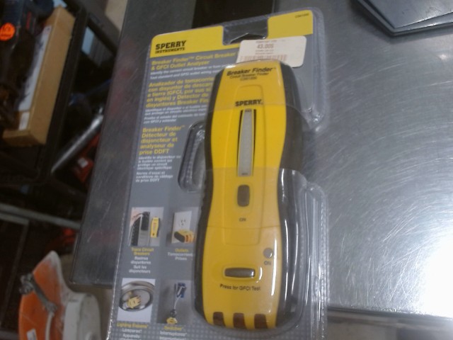 Sperry instruments breaker finder