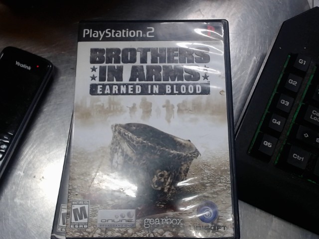 Brothers in arms earned in blood
