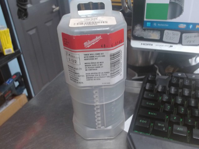Milwaukee thick wall core bits