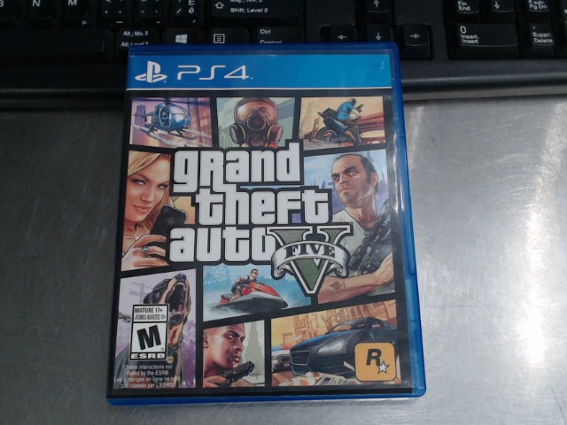 Grand theft auto 5 ps4