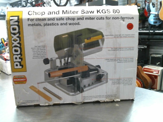 Miter saw et chop cylindre