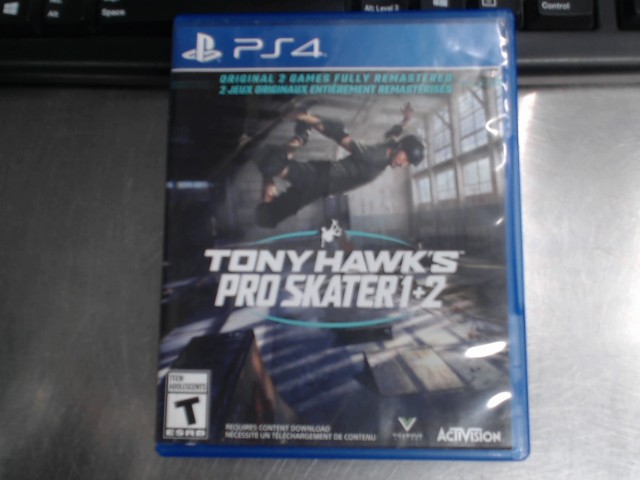 Tony hawk pro skater 1+2 ps4