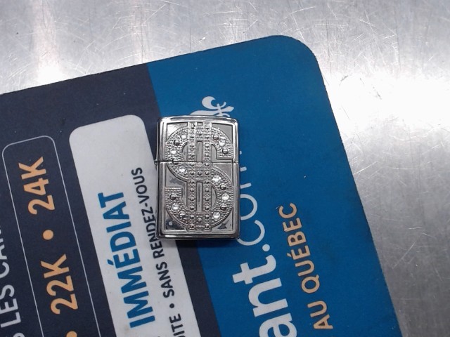 Zippo stainless signe $