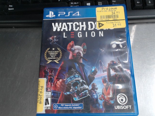 Watch dogs legion ps4