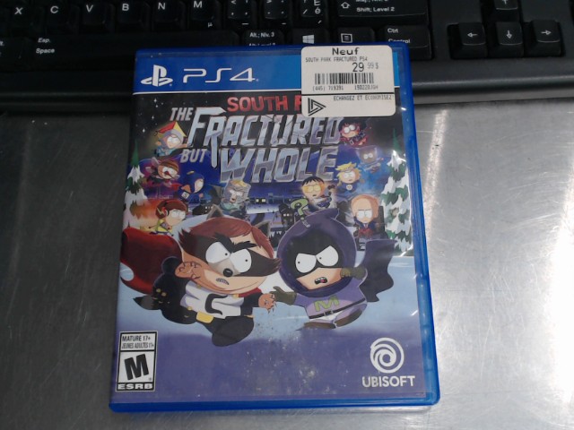 The fractured butt whole ps4