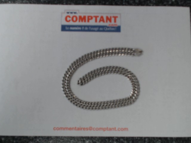 Chaine en argent