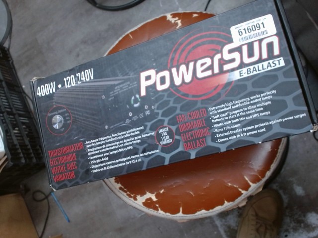 Powersun e-ballast 120/240v