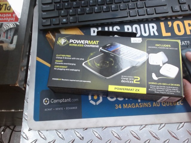 Powermat charging station