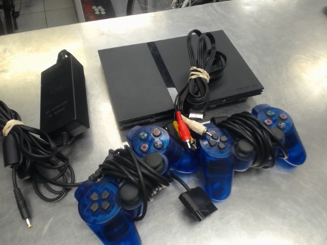 Ps2 slim 2 man+fils
