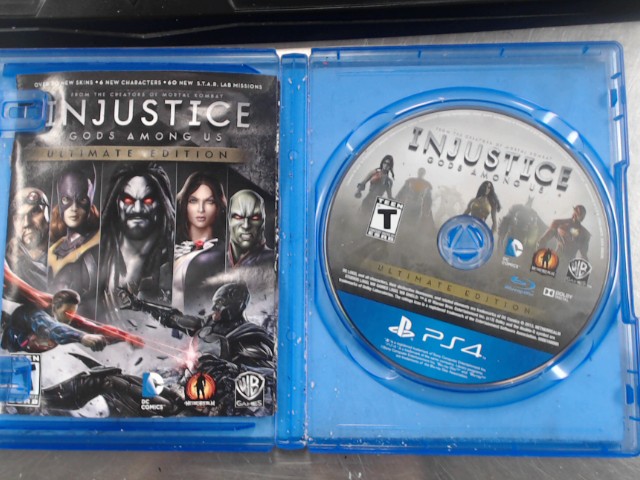 Injustice gods amoung us u.e ps4
