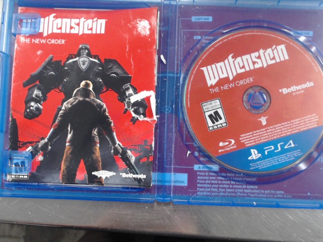 Wolfenstein the new order ps4