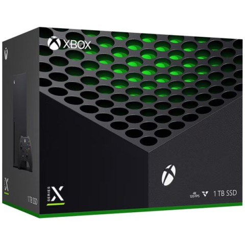 Xbox black series x in box