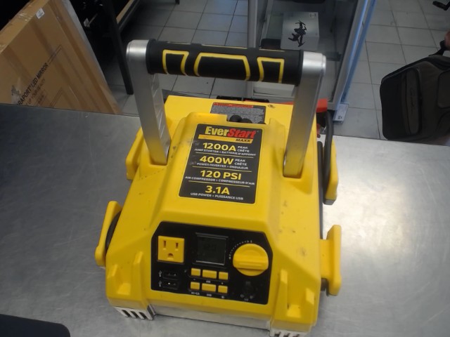 Compresseur everstart 1200a 400w 120psi