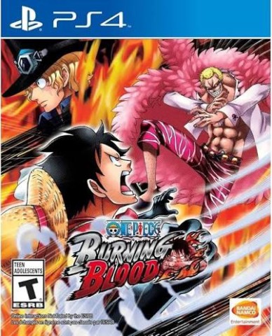 One piece burning blood