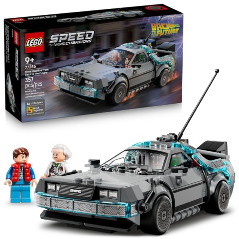 Time machine back to the future lego