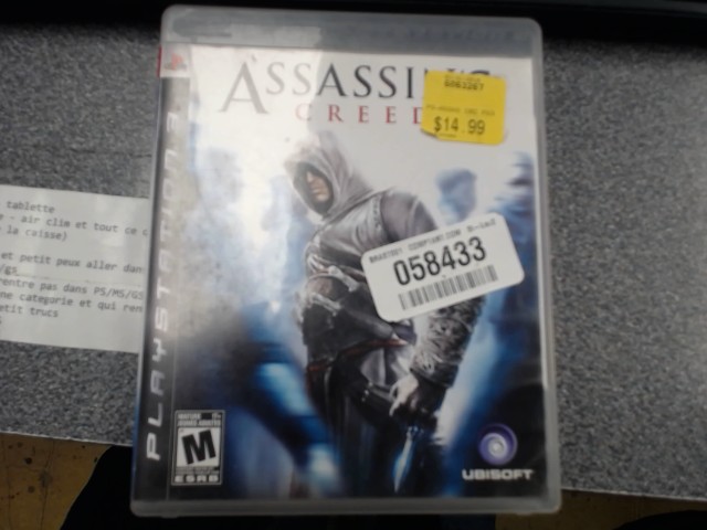 Assassin's creed ps3