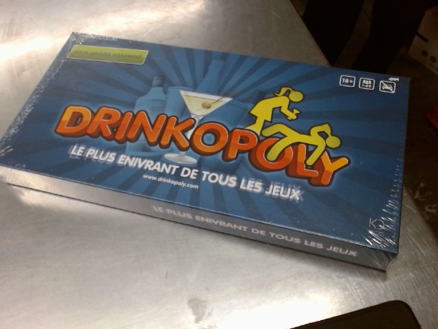 Drinkopoly jeux de societe 18+