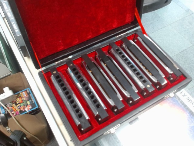 Ensemble de 7 harmonica