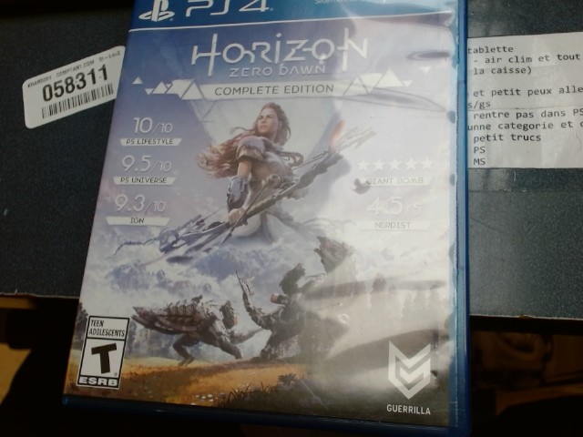Horizon zero dawn complet edition