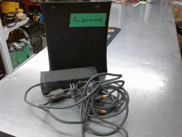 Xbox360 avec fils sans manette