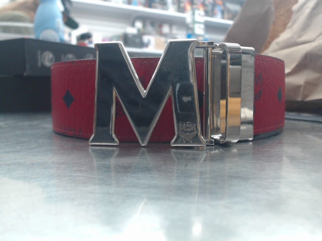 Ceinture mcm noir/rouge achet� ici